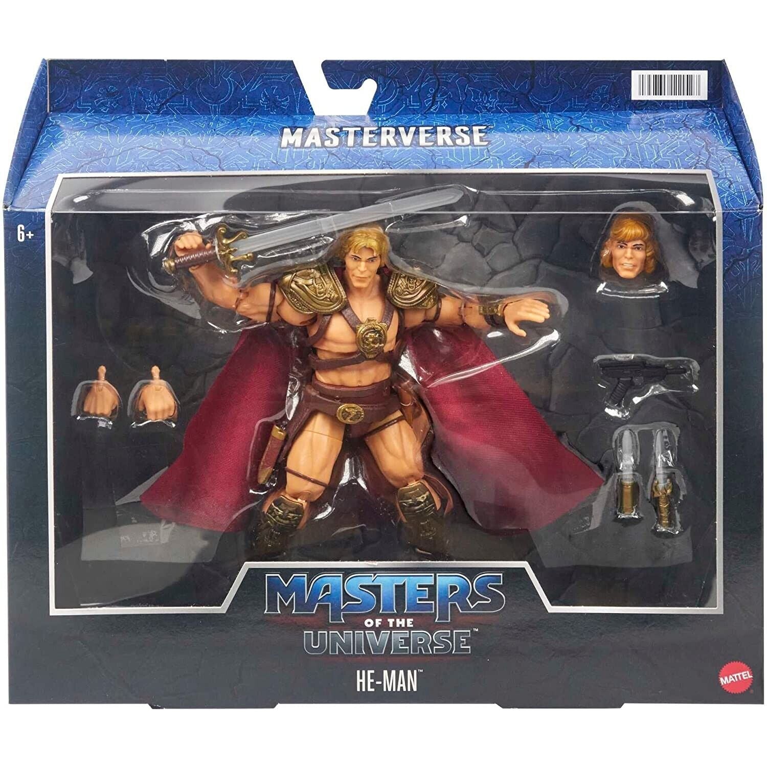 Masters of The Universe Movie Masterverse - He - Man Deluxe Action Figure Toys & Games:Action Figures Accessories:Action