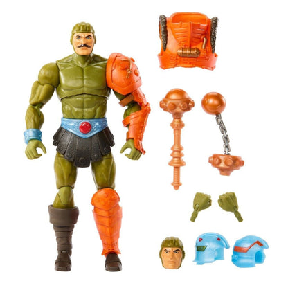 Masters of The Universe New Eternia Masterverse - Man-At-Arms Action Figure - Toys & Games:Action Figures & Accessories:Action Figures
