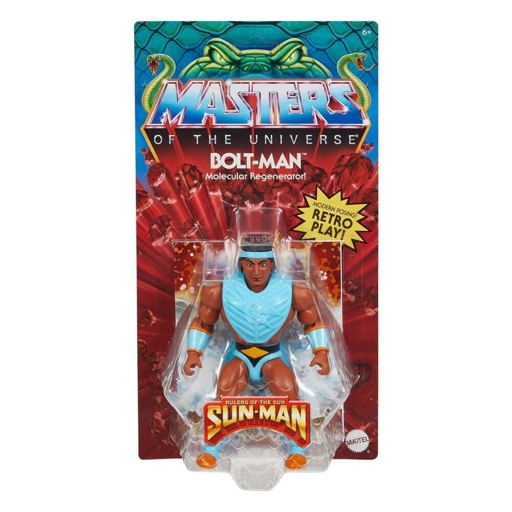 Masters of the Universe Origins - Bolt-Man Action Figure - Toys & Games:Action Figures & Accessories:Action Figures