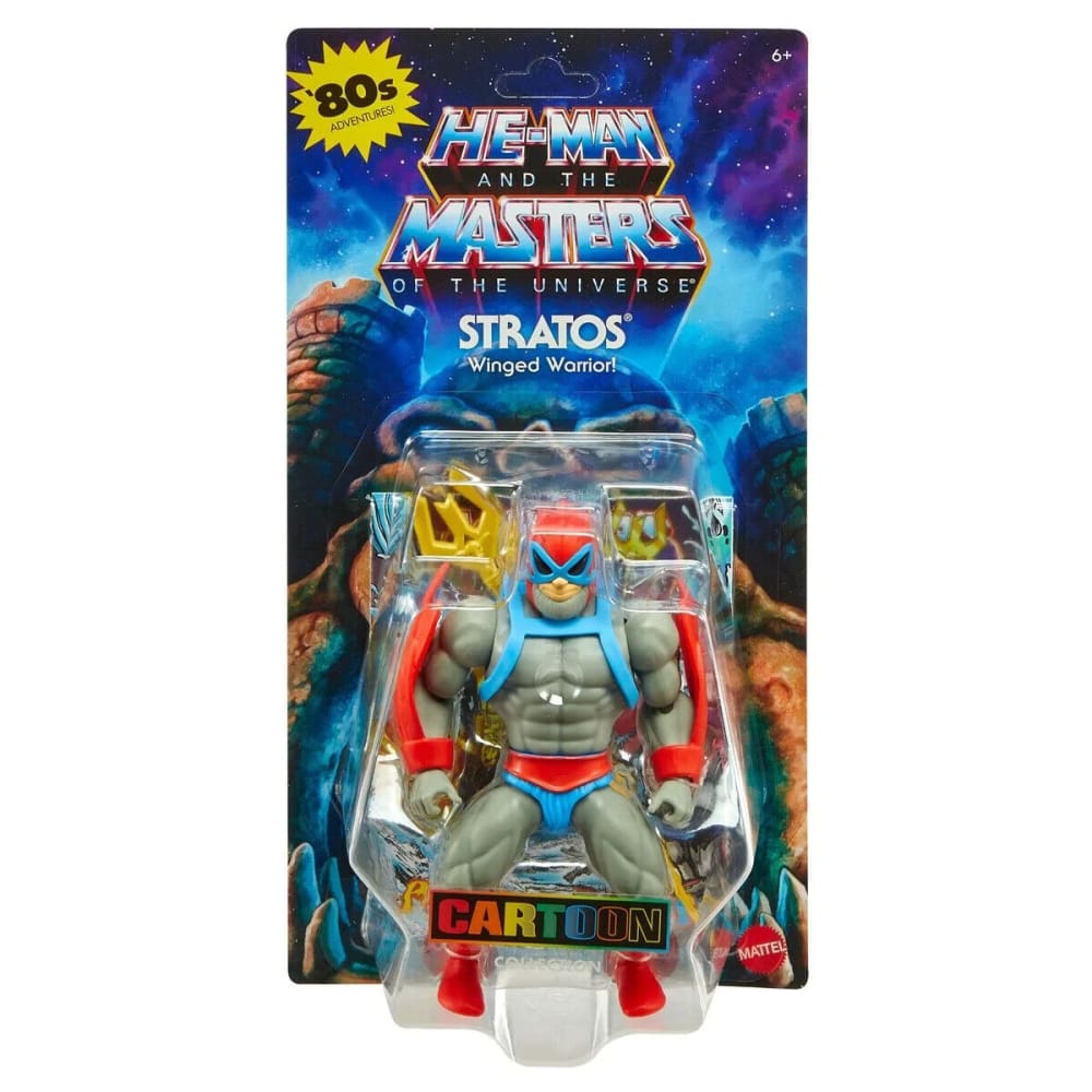 Masters of the Universe Origins Cartoon Filmation - Stratos Action Figure - Toys & Games:Action Figures & Accessories:Action Figures