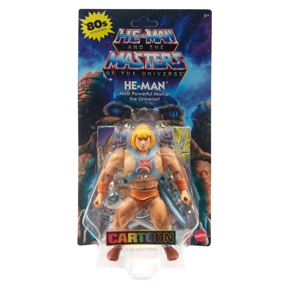 Masters of the Universe Origins Core Filmation He-Man Action Figure COMING SOON - Toys & Games:Action Figures Accessories:Action