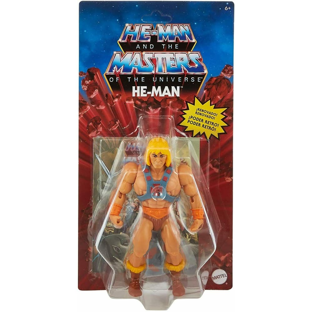 Masters of the Universe Origins - He-Man Action Figure IN STOCK - Toys & Games:Action Figures & Accessories:Action Figures