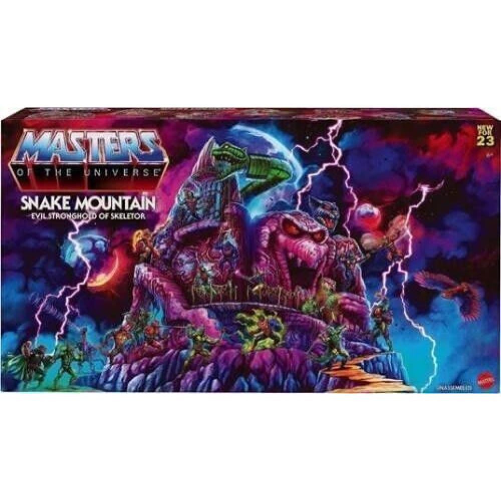 Masters of the Universe Origins - Snake Mountain Action Figure Playset IN STOCK Toys & Games:Action Figures Accessories:Action