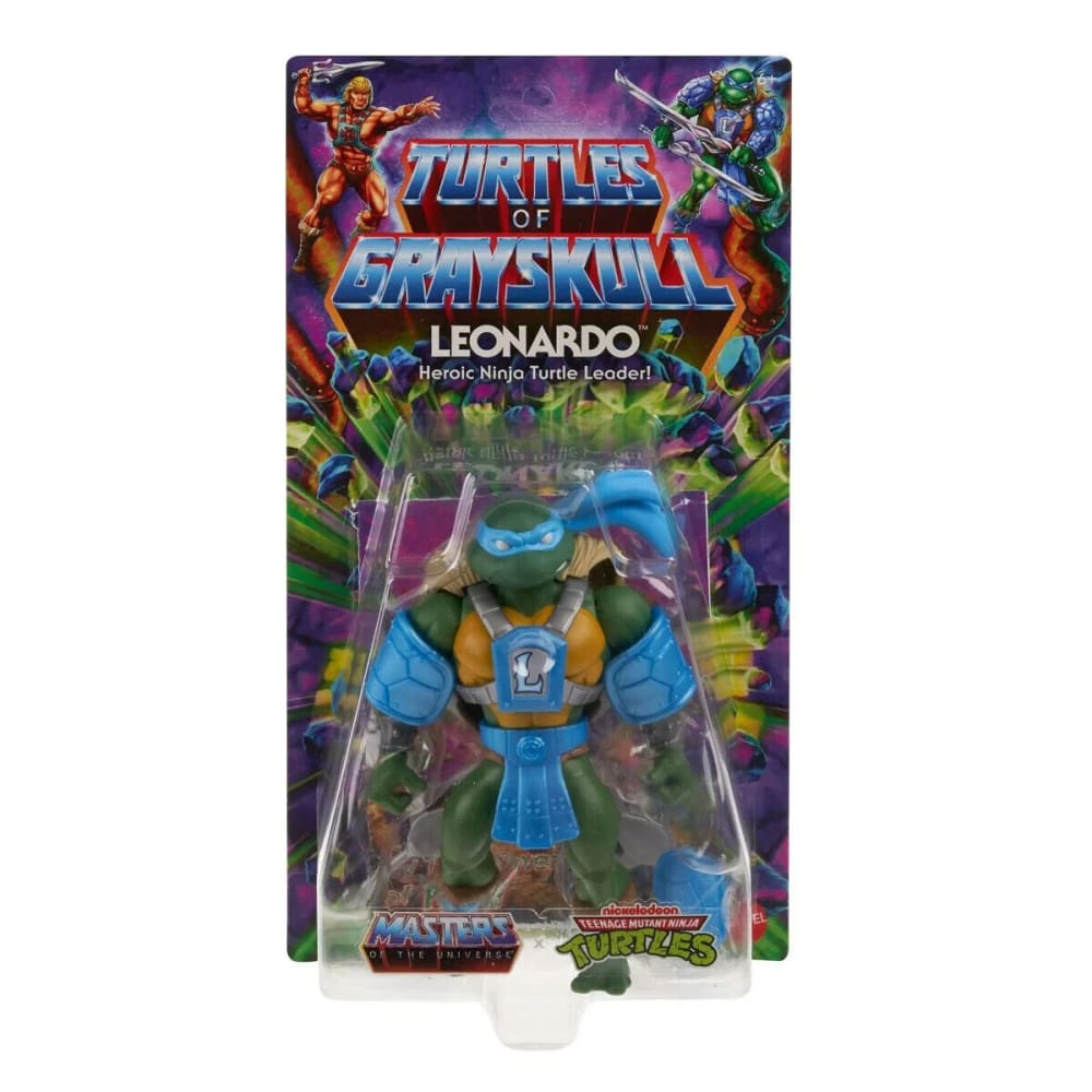 Masters of the Universe Origins Turtles of Grayskull - Leonardo Action Figure - Toys & Games:Action Figures & Accessories:Action Figures