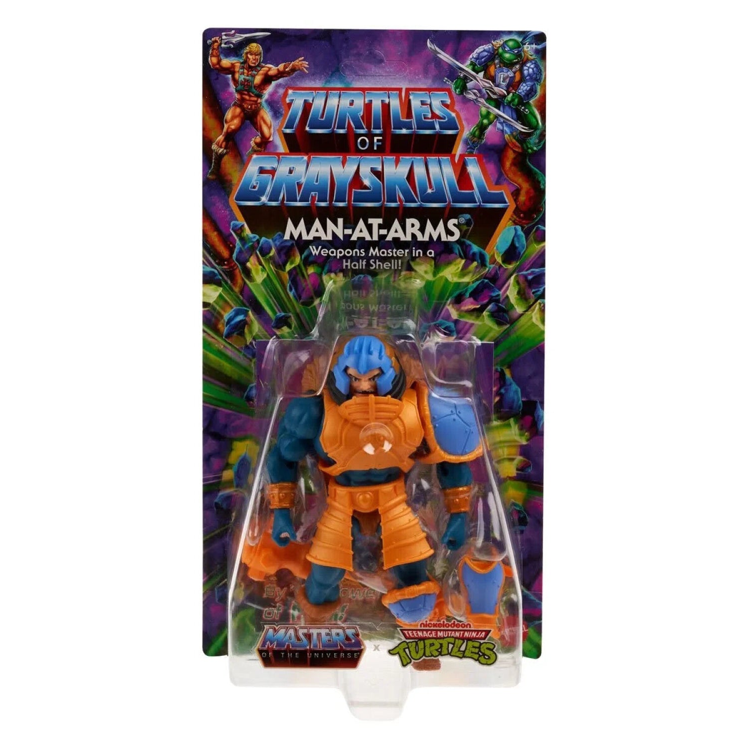 Masters of the Universe Origins Turtles of Grayskull - Man-At-Arms Action Figure - Toys & Games:Action Figures & Accessories:Action Figures