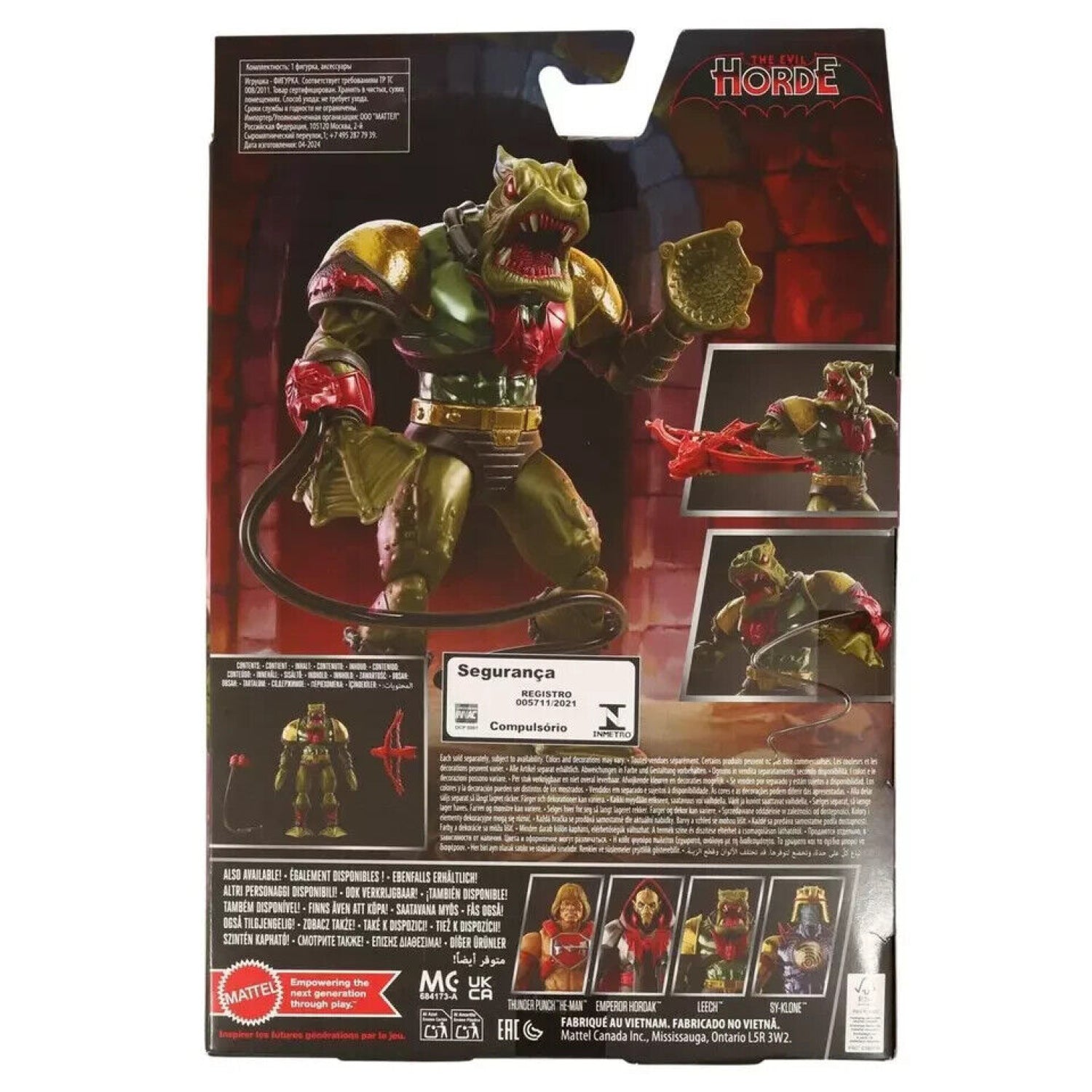 Masters of the Universe Princess of Power Masterverse - Leech Action Figure - Toys & Games:Action Figures & Accessories:Action Figures