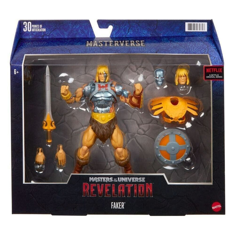 Masters of the Universe Revelation Masterverse - Faker Deluxe Figure COMING SOON Toys & Games:Action Figures Accessories:Action