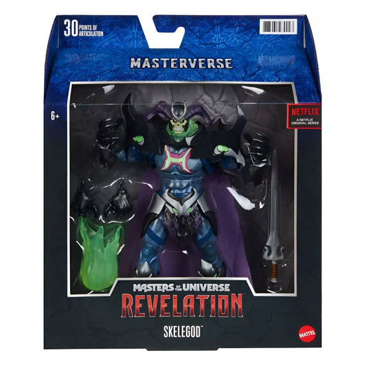 Masters of the Universe Revelation Masterverse - Skelegod Deluxe Action Figure - Toys & Games:Action Figures & Accessories:Action Figures