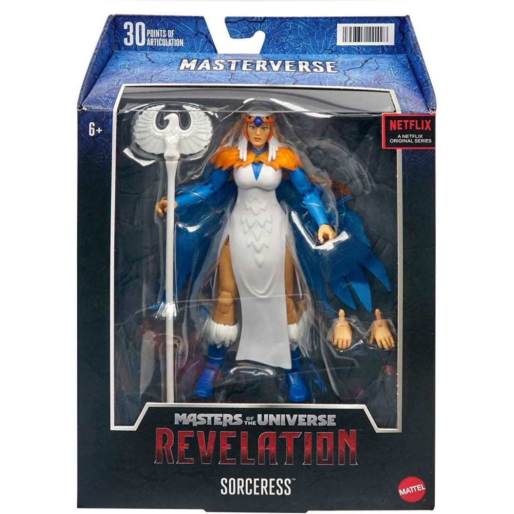 Masters of the Universe Revelation Masterverse - Sorceress Action Figure Toys & Games:Action Figures Accessories:Action