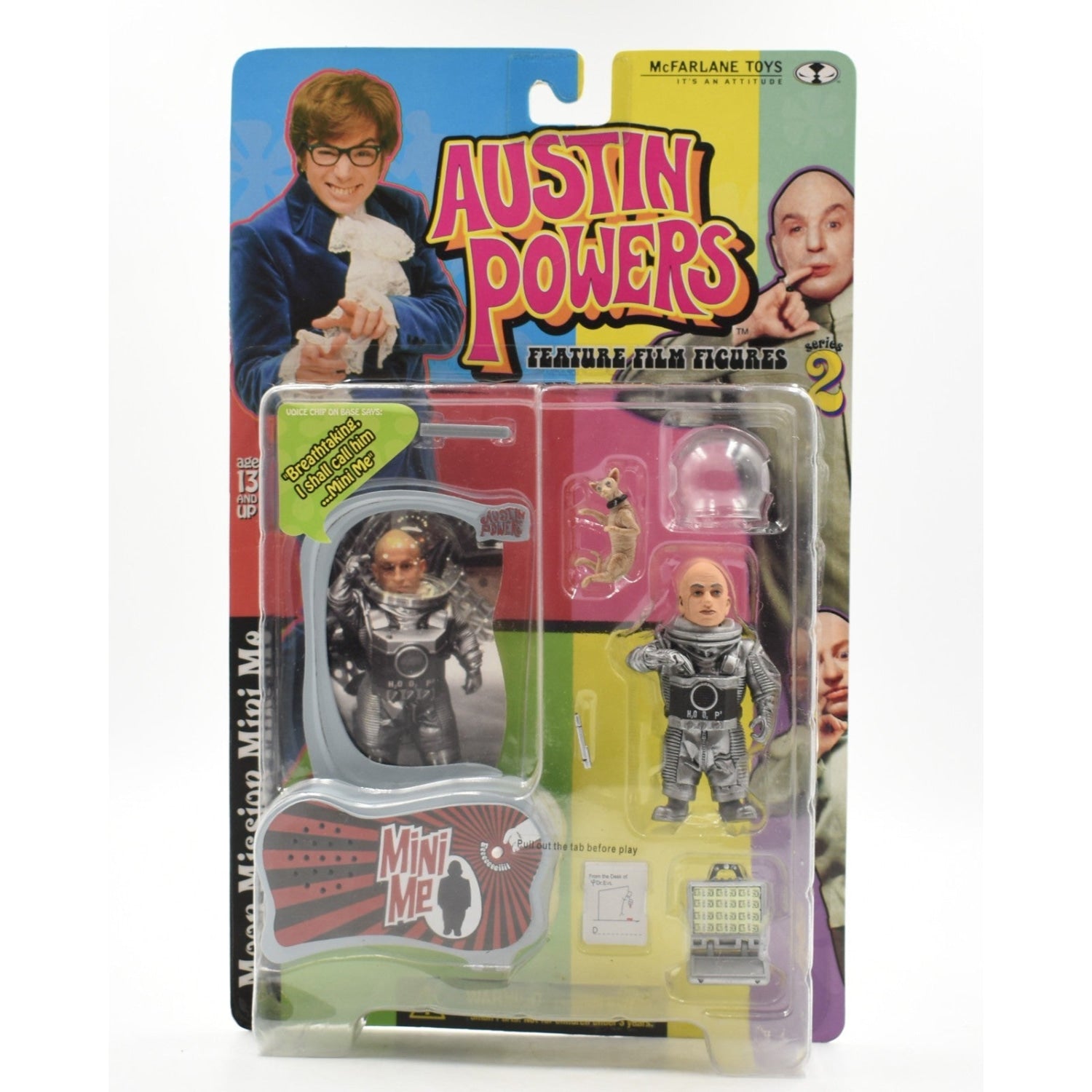 McFarlane Toys - Austin Powers Series 1 - Moon Mission Mini Me Action ...