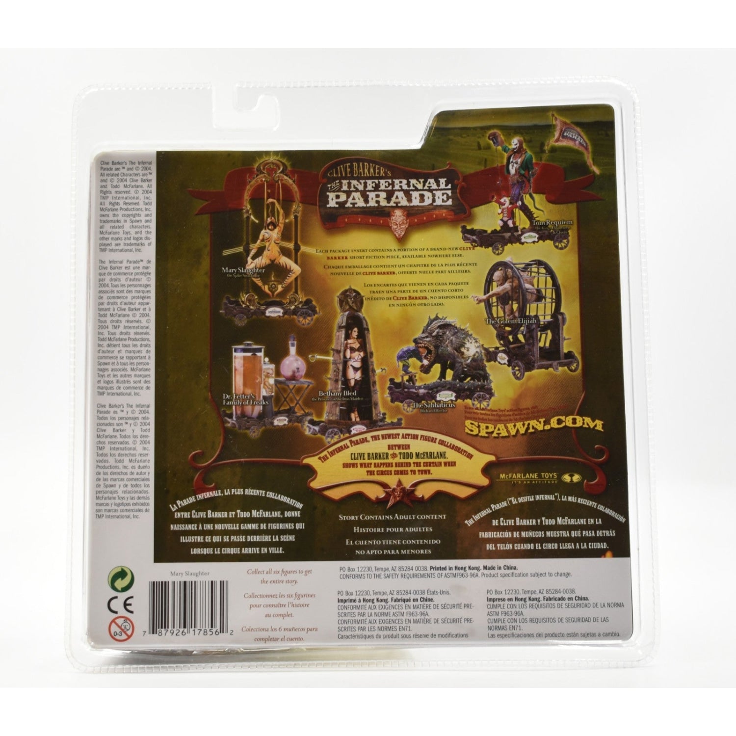 McFarlane Toys Clive Barker s The Infernal Parade Mary Slaughter McFarlane Toys Clive Barker s The Infernal Parade Mary Slaughter
