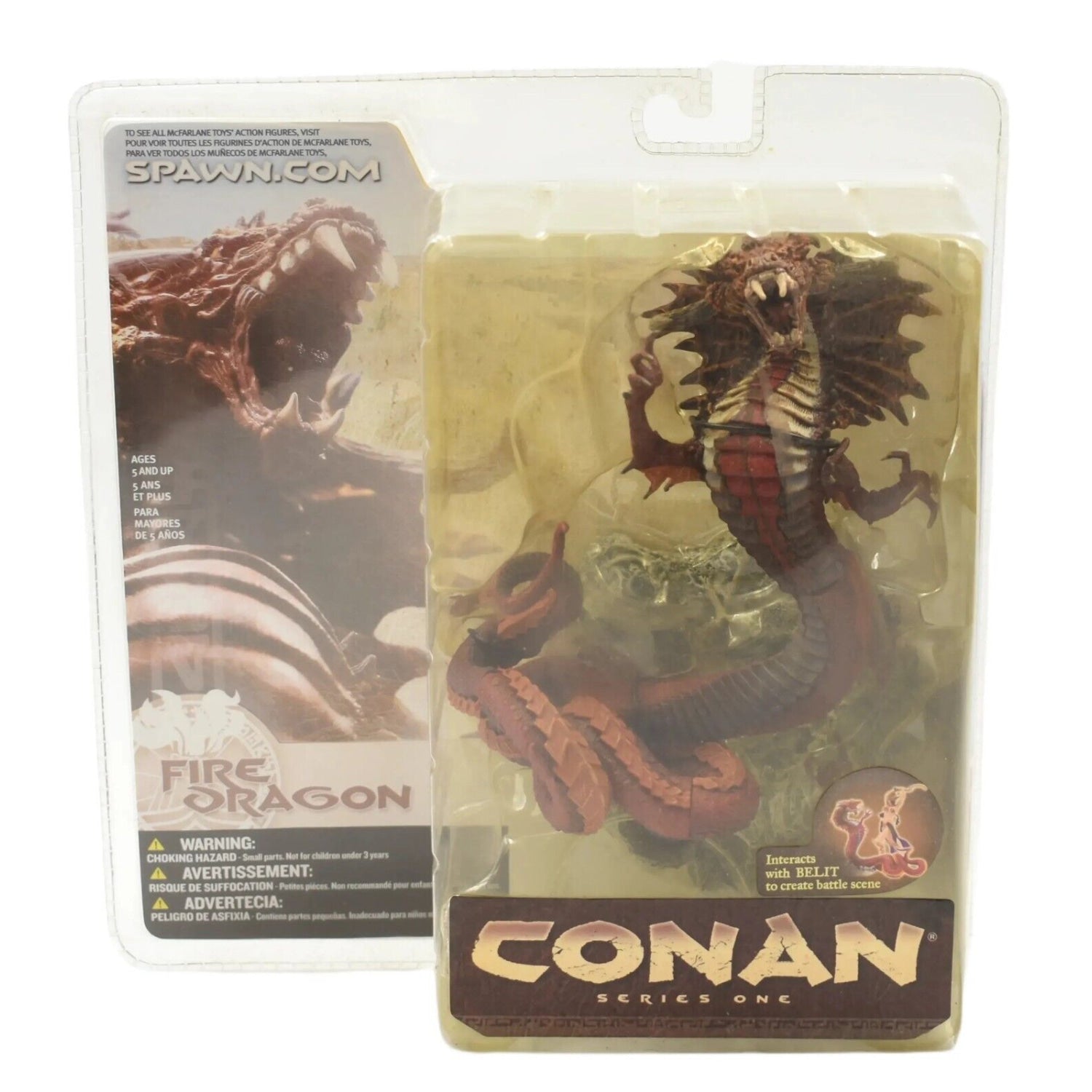 McFarlane Toys - Conan Series One - Fire Dragon Son of Set Action Figure - Toys & Games:Action Figures & Accessories:Action Figures