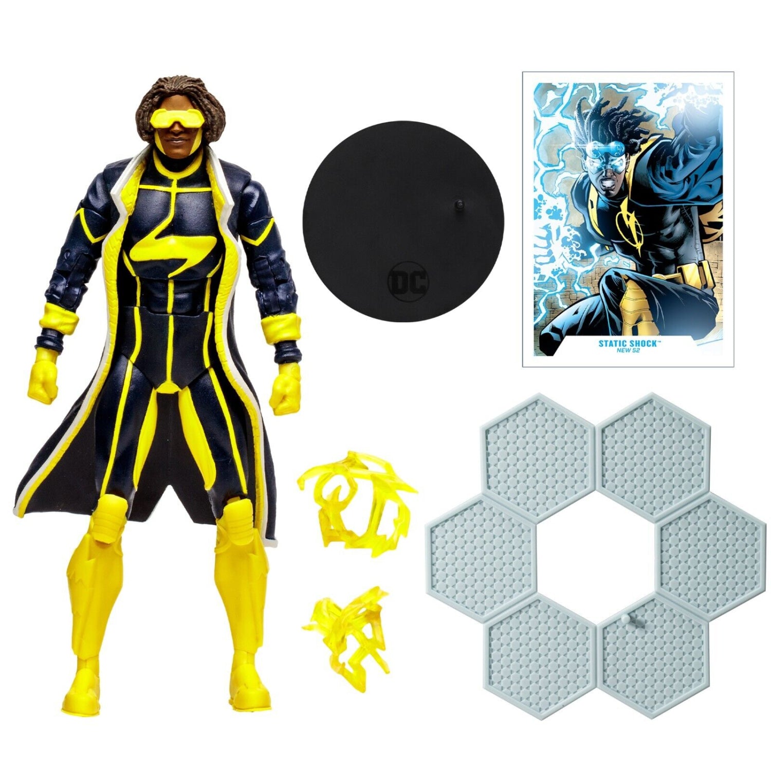 McFarlane Toys - DC Multiverse New 52 - Static Shock Action Figure - PRE-ORDER - Toys & Games:Action Figures & Accessories:Action Figures