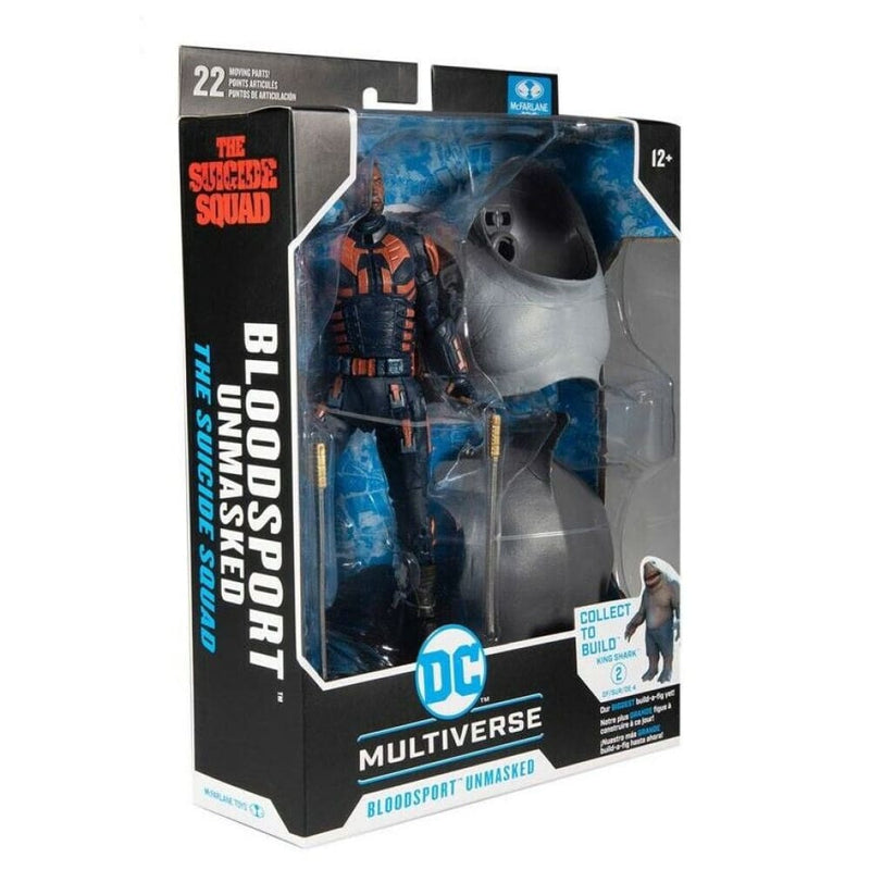 McFarlane Toys - DC Multiverse Suicide Squad - Bloodsport (Unmasked) Action Figure - Toys & Games:Action Figures & Accessories:Action