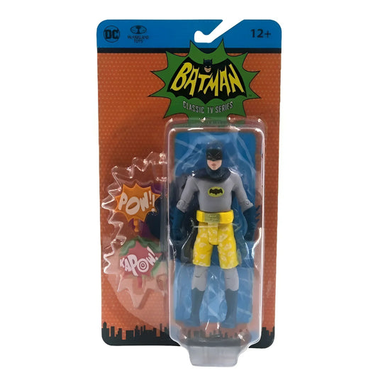 McFarlane Toys - DC Retro Batman 66 Classic TV Series - Batman in Swim Shorts Action Figure