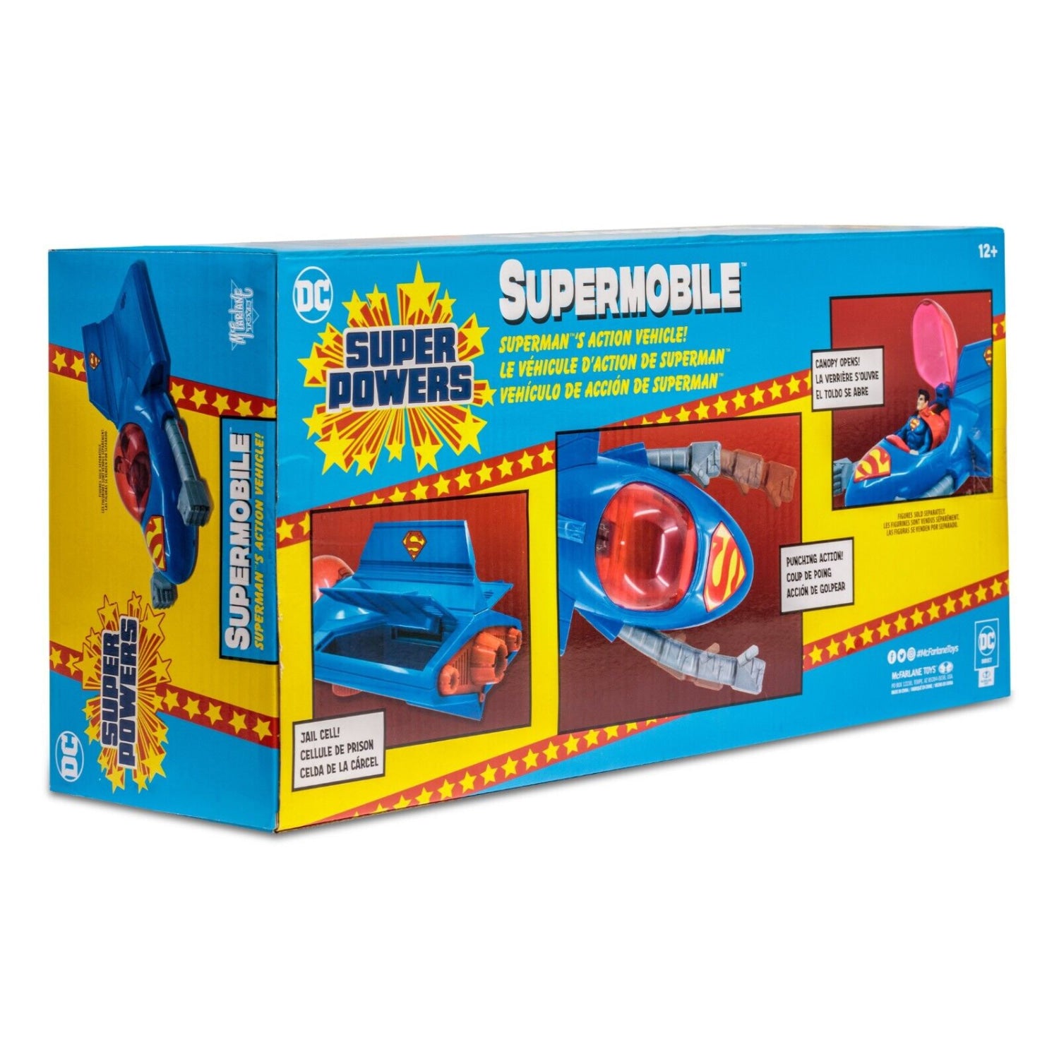 McFarlane Toys - DC Super Powers Wave 1 - Supermobile Action Figure Vehicle - Toys & Games:Action Figures & Accessories:Action Figures