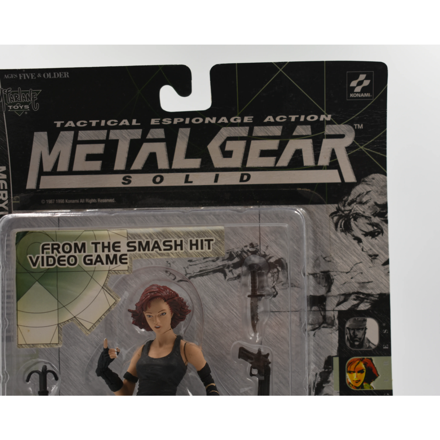 McFarlane Toys - Metal Gear Solid - Meryl Silverburgh Action Figure - Toys & Games:Action Figures & Accessories:Action Figures