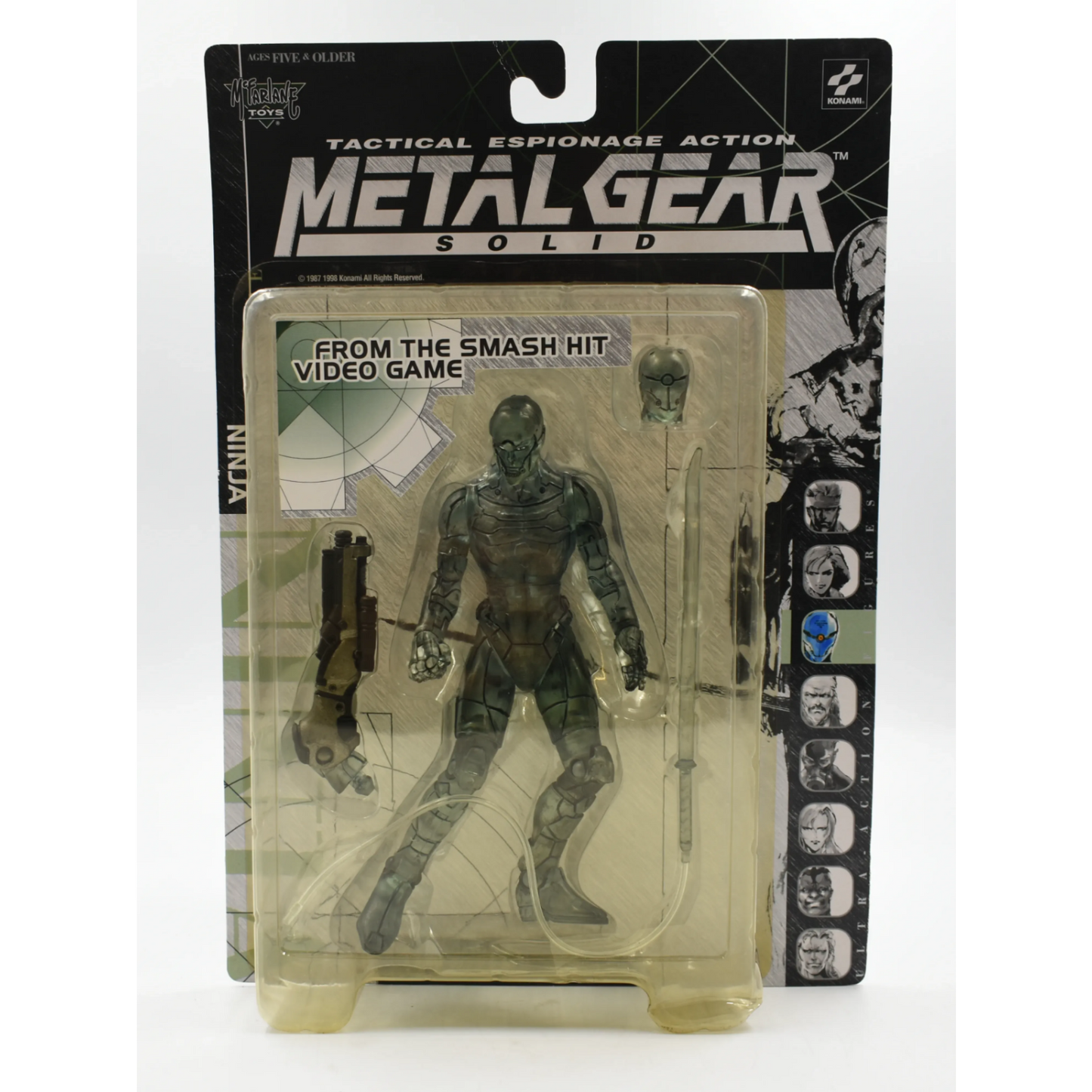 McFarlane Toys - Metal Gear Solid - Ninja (Camo Ver.) Action Figure - Toys & Games:Action Figures & Accessories:Action Figures