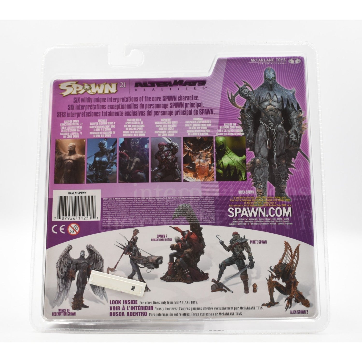 McFarlane Toys - Spawn Alternate Realities Series 21 - Raven Spawn