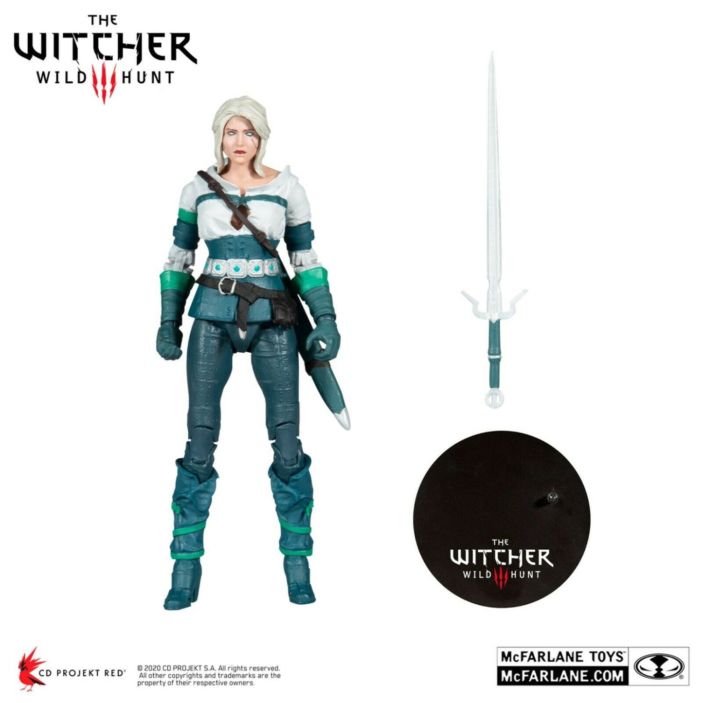 McFarlane Toys The Witcher 3 Wild Hunt - Ciri (Elder Blood) Figure - PRE-ORDER - Toys & Games:Action Figures & Accessories:Action Figures