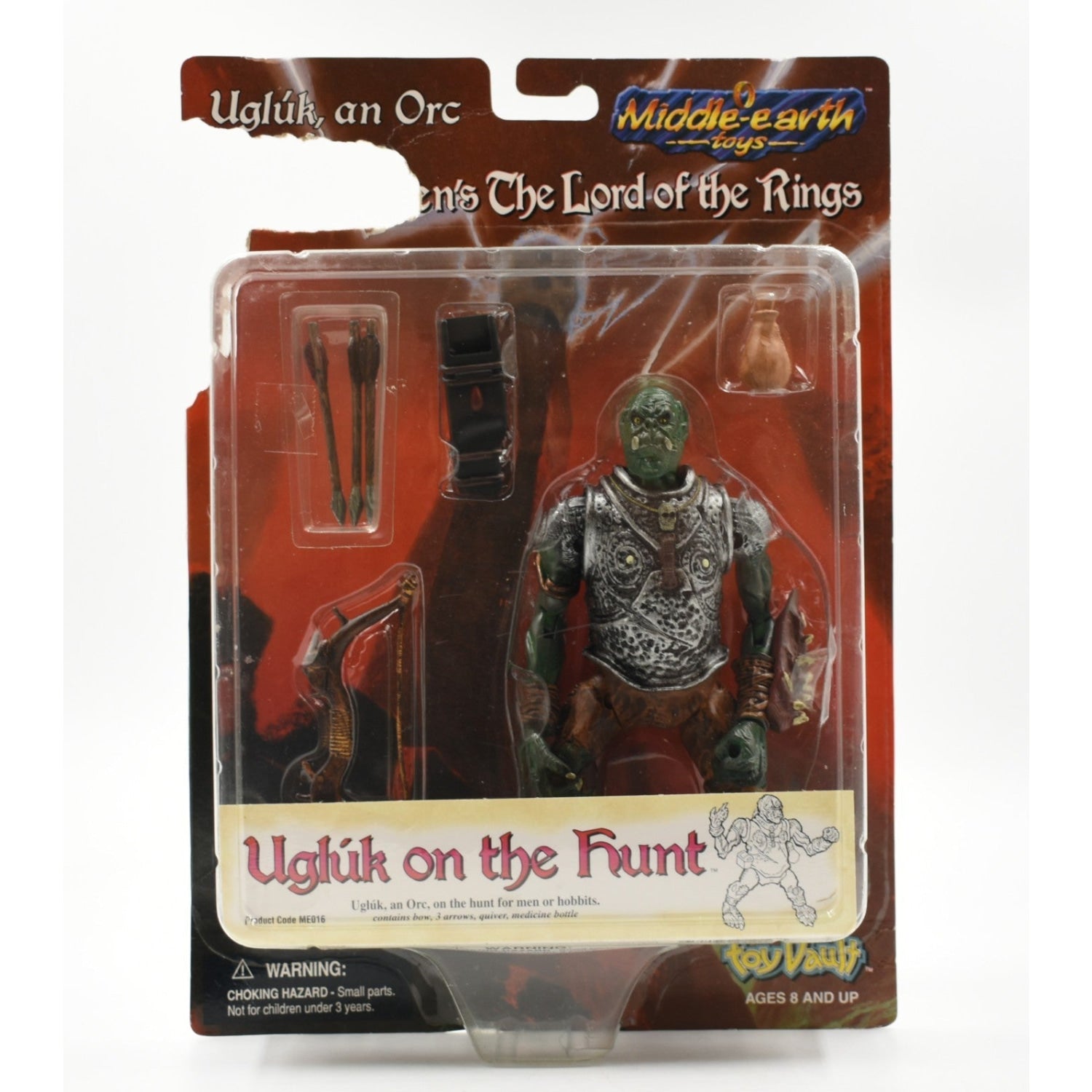 Middle Earth Figure Middle Earth Toys - The Lord of The Rings - Ugluk on The Hunt Action Figure