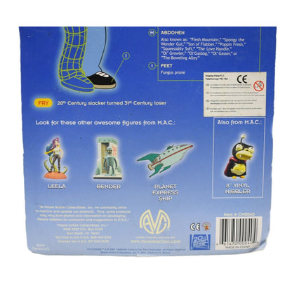 Moore Collectibles - Futurama - Fry Action Figure - Toys & Games:Action Figures & Accessories:Action Figures