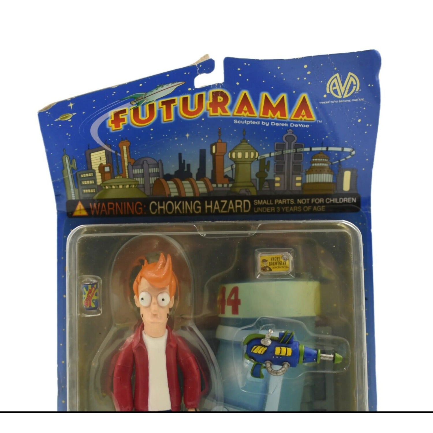 Moore Collectibles - Futurama - Fry Action Figure - Toys & Games:Action Figures & Accessories:Action Figures