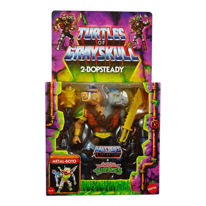 Masters of the Universe Origins Turtles of Grayskull - 2-Bopsteady Action Figure - Toys & Games:Action Figures & Accessories:Action Figures