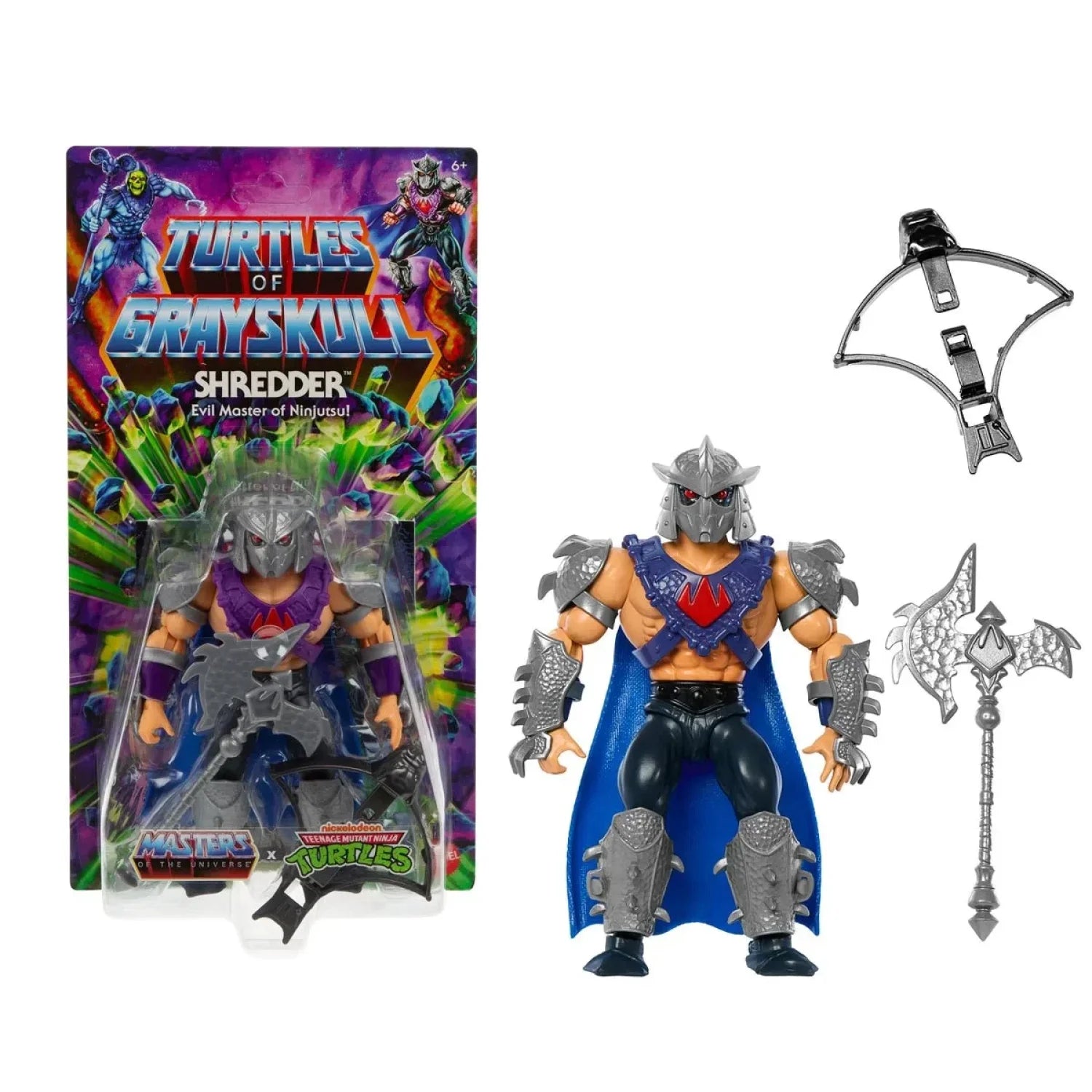 Masters of the Universe Origins Turtles Grayskull - Shredder Action Figure PRE - ORDER Toys & Games:Action Figures Accessories:Action