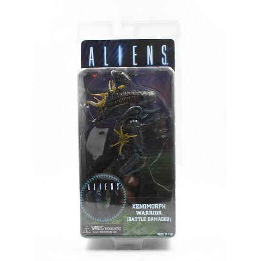 GENUINE NECA - Aliens Xenomorph Alien Battle Damaged (Blue Ver) Action Figure - Toys & Games:Action Figures & Accessories:Action Figures