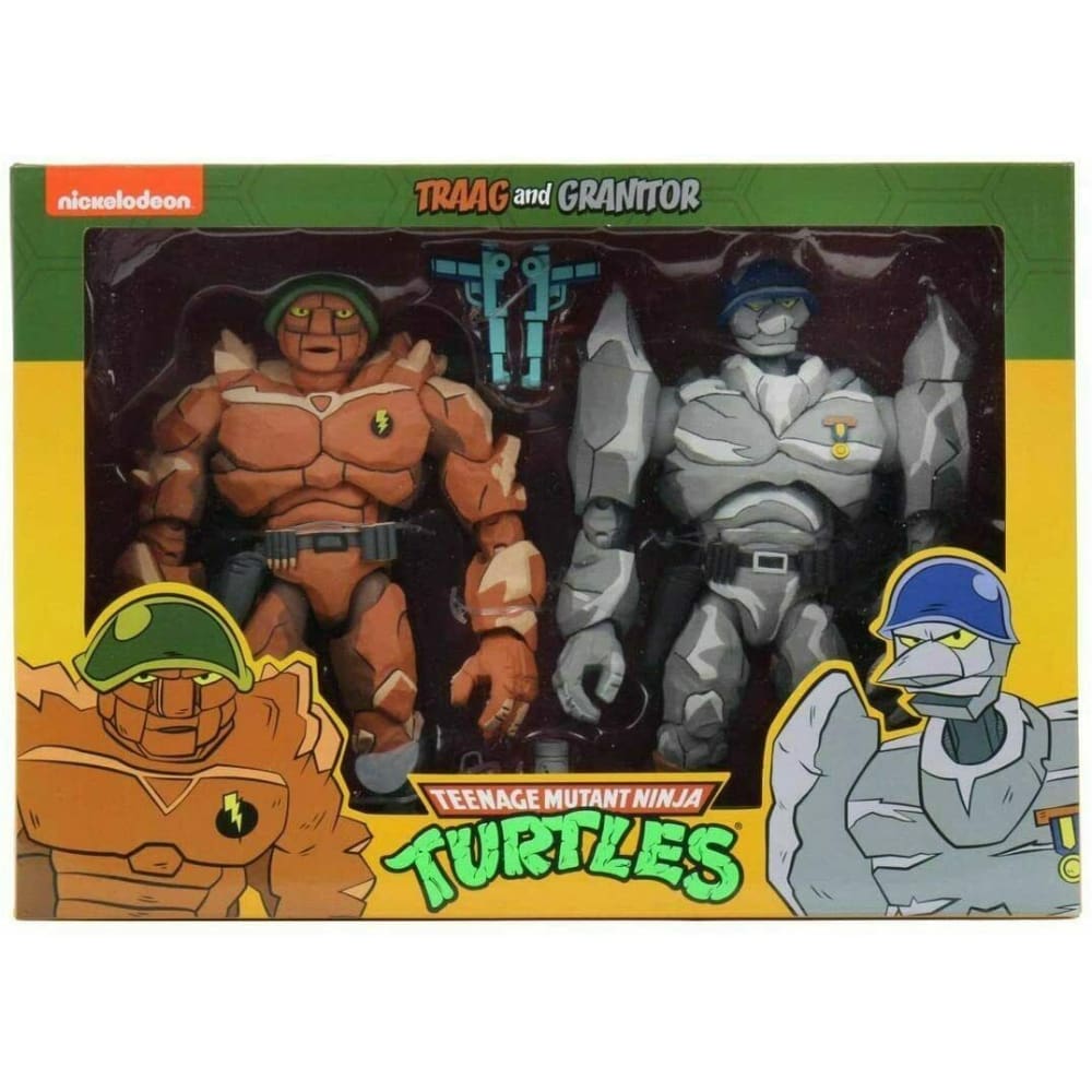 Teenage Mutant Ninja Turtles Cartoon Series - Traag & Granitor 2-Pack - Toys & Games:Action Figures:TV Movies & Video Games