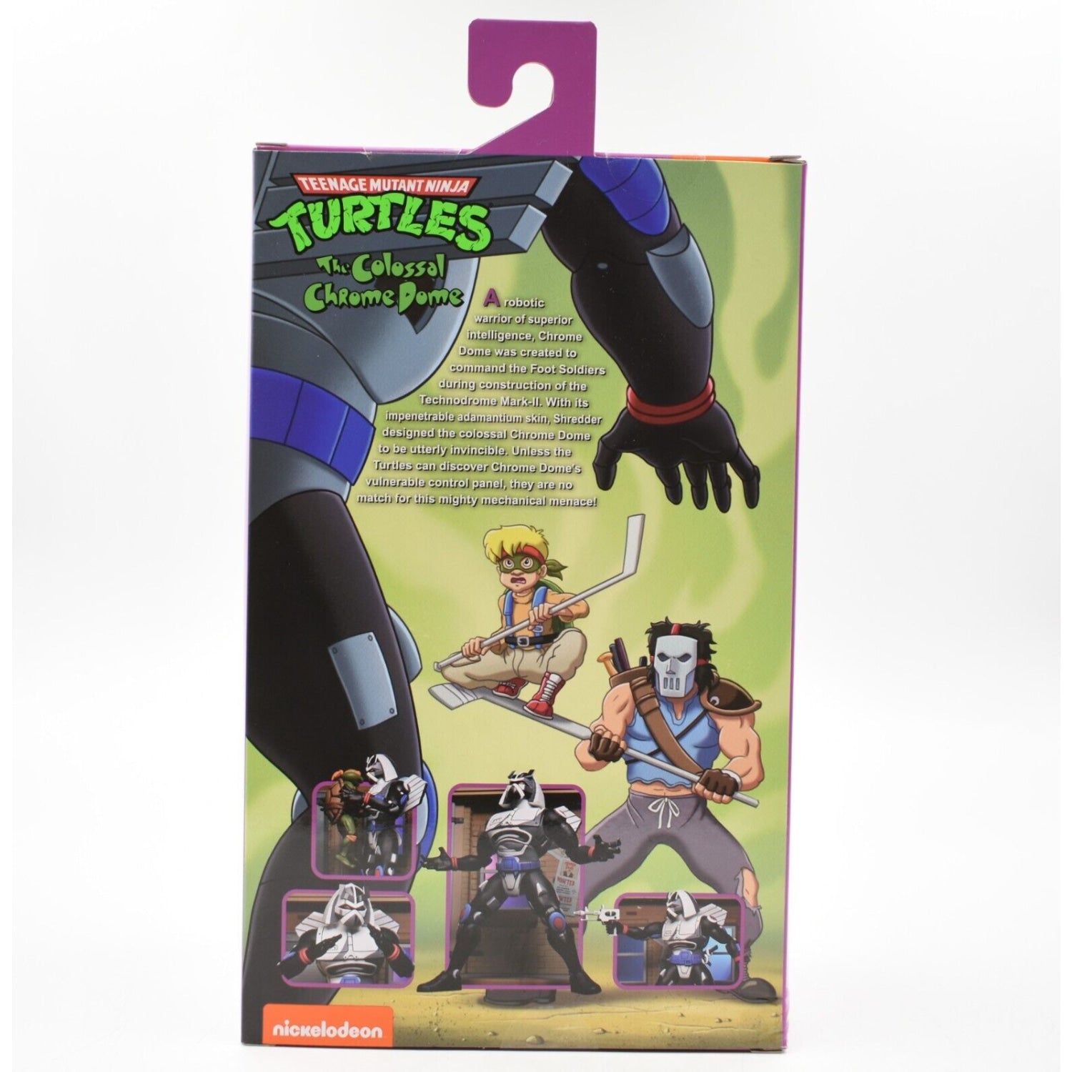 NECA Teenage Mutant Ninja Turtles Cartoon Series - Ultimate Chrome Dome IN STOCK - Toys & Games:Action Figures & Accessories:Action Figures