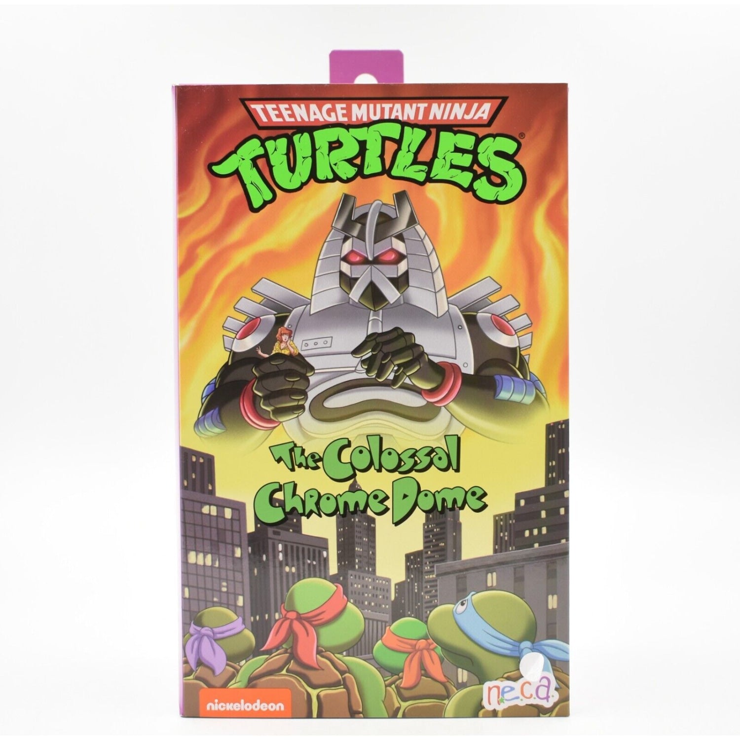 NECA Teenage Mutant Ninja Turtles Cartoon Series - Ultimate Chrome Dome IN STOCK - Toys & Games:Action Figures & Accessories:Action Figures