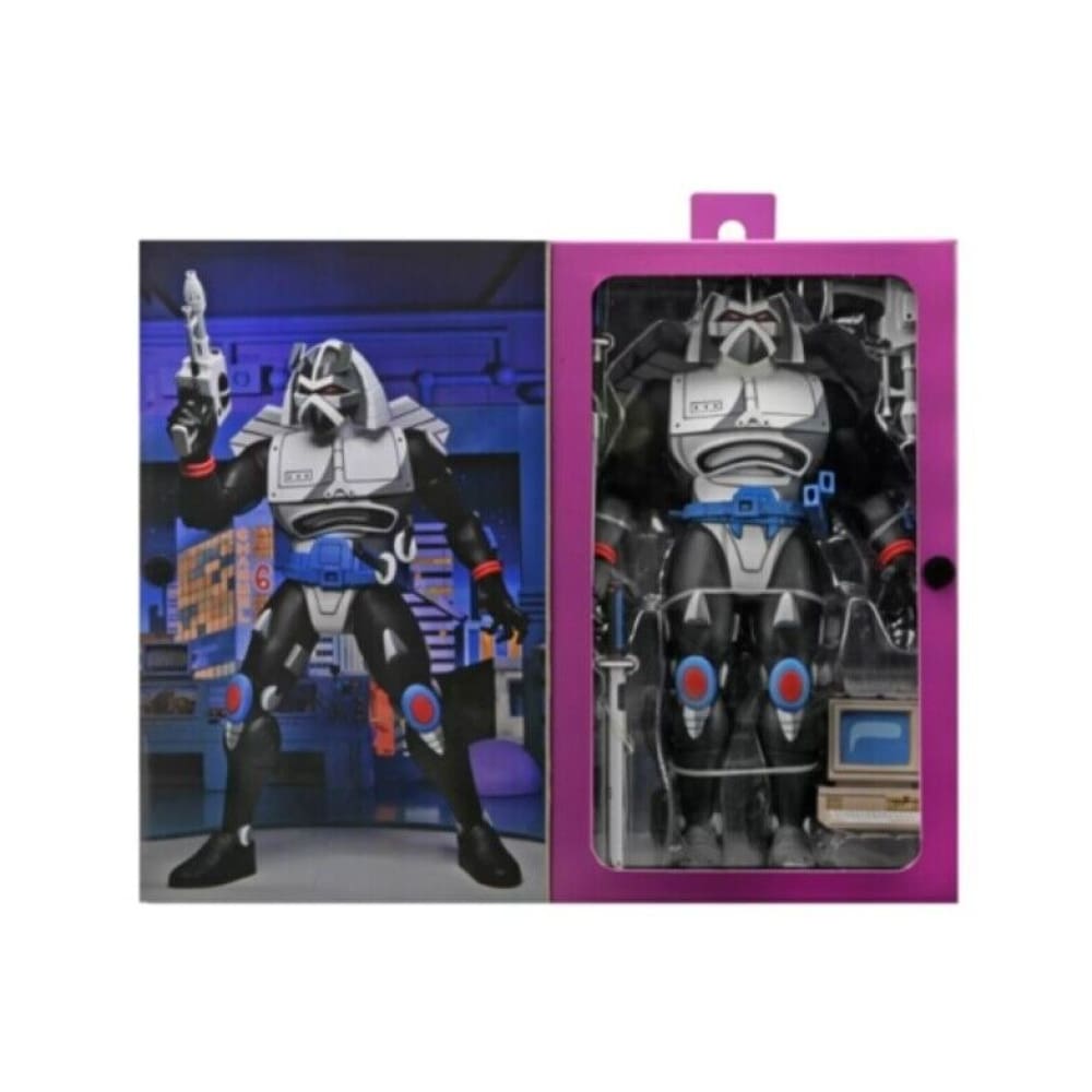 NECA Teenage Mutant Ninja Turtles Cartoon Series - Ultimate Chrome Dome IN STOCK - Toys & Games:Action Figures & Accessories:Action Figures