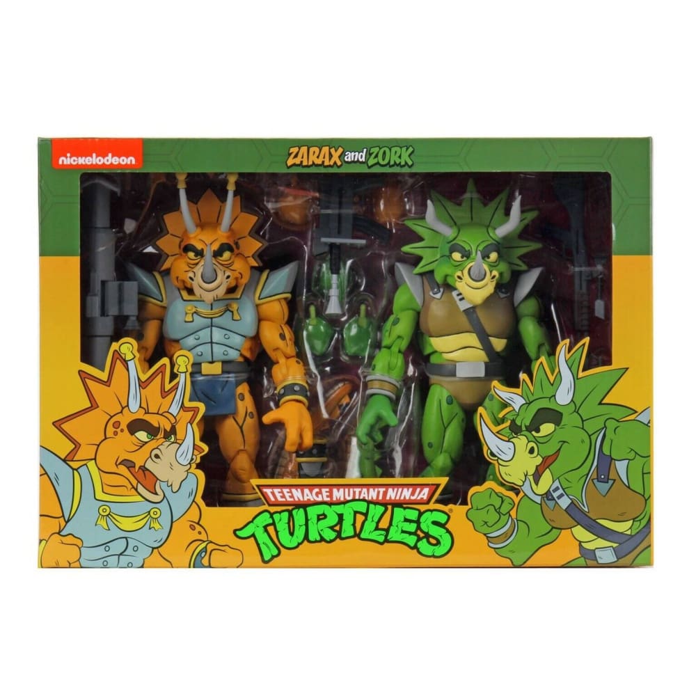 Teenage Mutant Ninja Turtles Cartoon Series - Zarax & Zork Action Figure 2-Pack - Toys & Games:Action Figures & Accessories:Action Figures