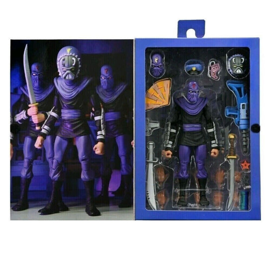 NECA Teenage Mutant Ninja Turtles Cartoon - Ultimate Foot Soldier Action Figure - Toys & Games:Action Figures & Accessories:Action Figures