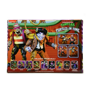 NECA - Teenage Mutant Ninja Turtles In Time - Pirate Bebop & Rocksteady 2-Pack