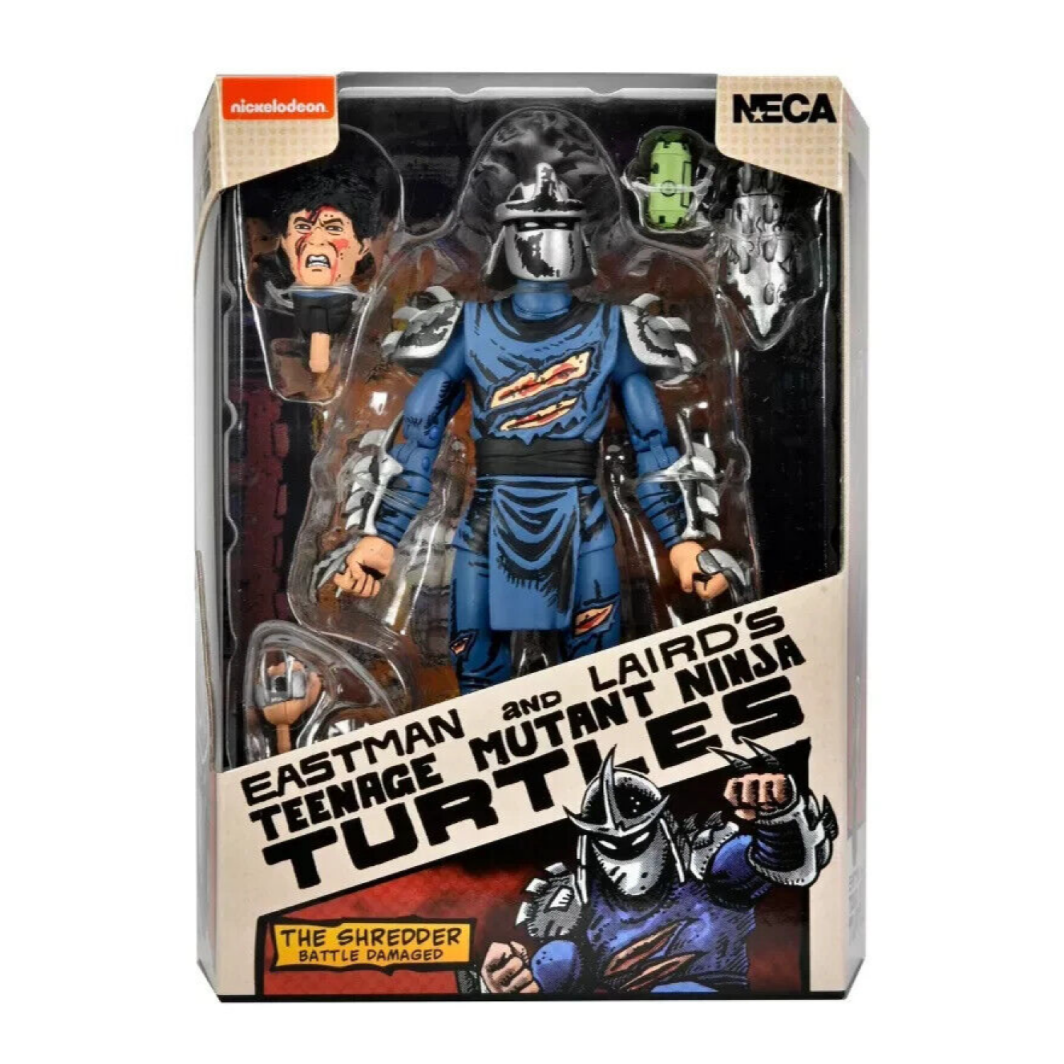NECA - Teenage Mutant Ninja Turtles (Mirage Comics) - Shredder Action Figure - Toys & Games:Action Figures & Accessories:Action Figures