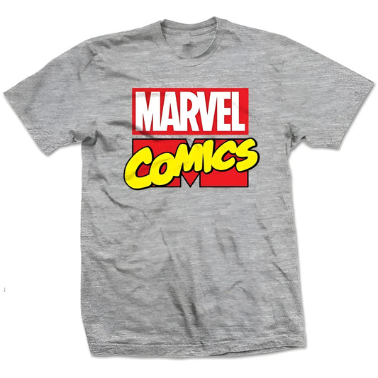 Official Marvel Comics - Marvel Logo Mens T-Shirt - S