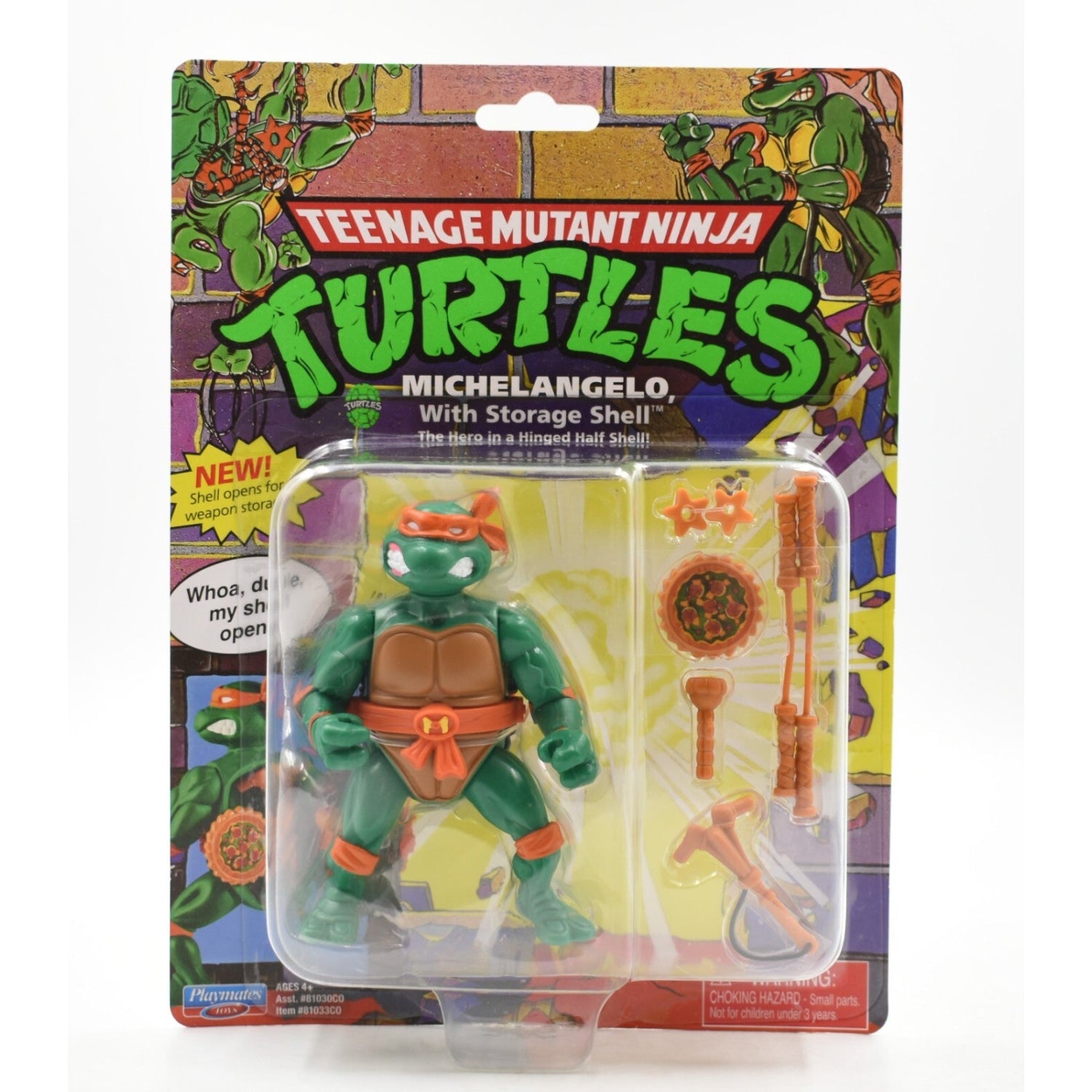 Teenage Mutant Ninja Turtles Reissue Wave - Storage Shell Michelangelo ...