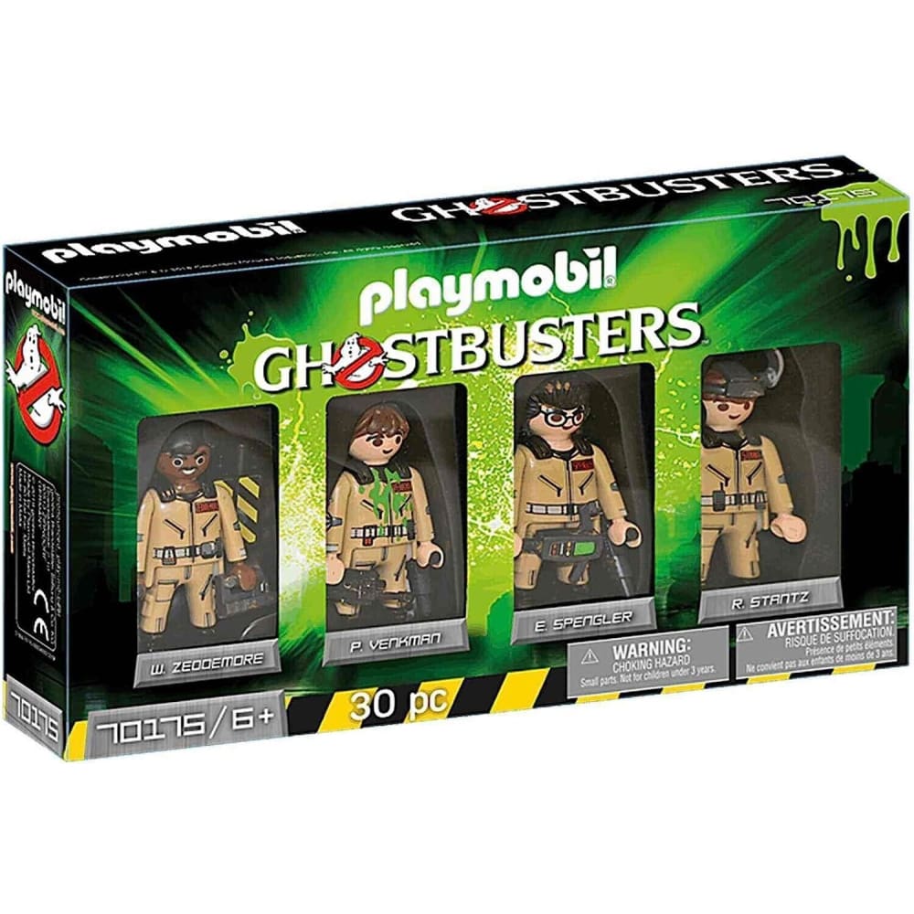 Playmobil 70175 Ghostbusters Action Figure 4-Pack Collectors Set - Toys & Games:Action Figures & Accessories:Action Figures