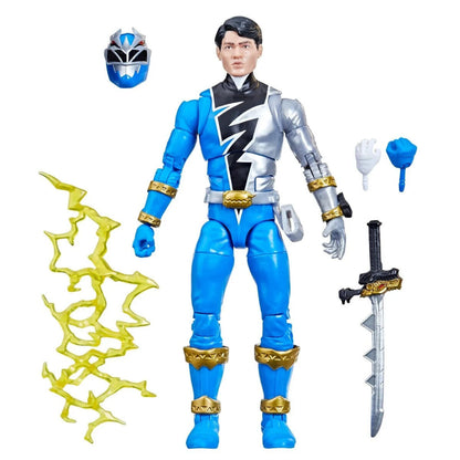 Power Rangers Lightning Collection - Dino Fury Blue Ranger Action Figure - Toys & Games:Action Figures & Accessories:Action Figures