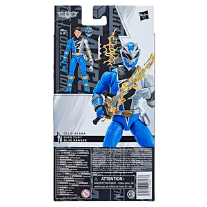 Power Rangers Lightning Collection - Dino Fury Blue Ranger Action Figure - Toys & Games:Action Figures & Accessories:Action Figures