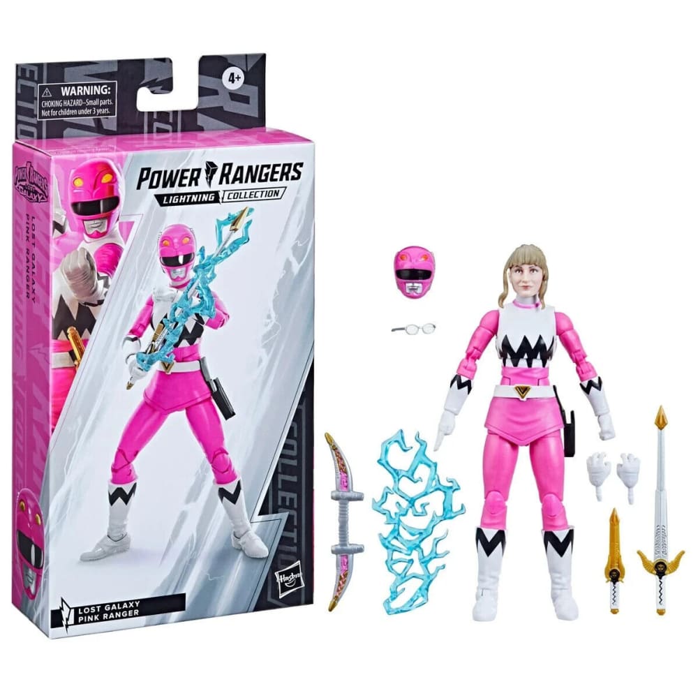 Power Rangers Lightning Collection - Lost Galaxy Pink Ranger Action Figure - Toys & Games:Action Figures & Accessories:Action Figures