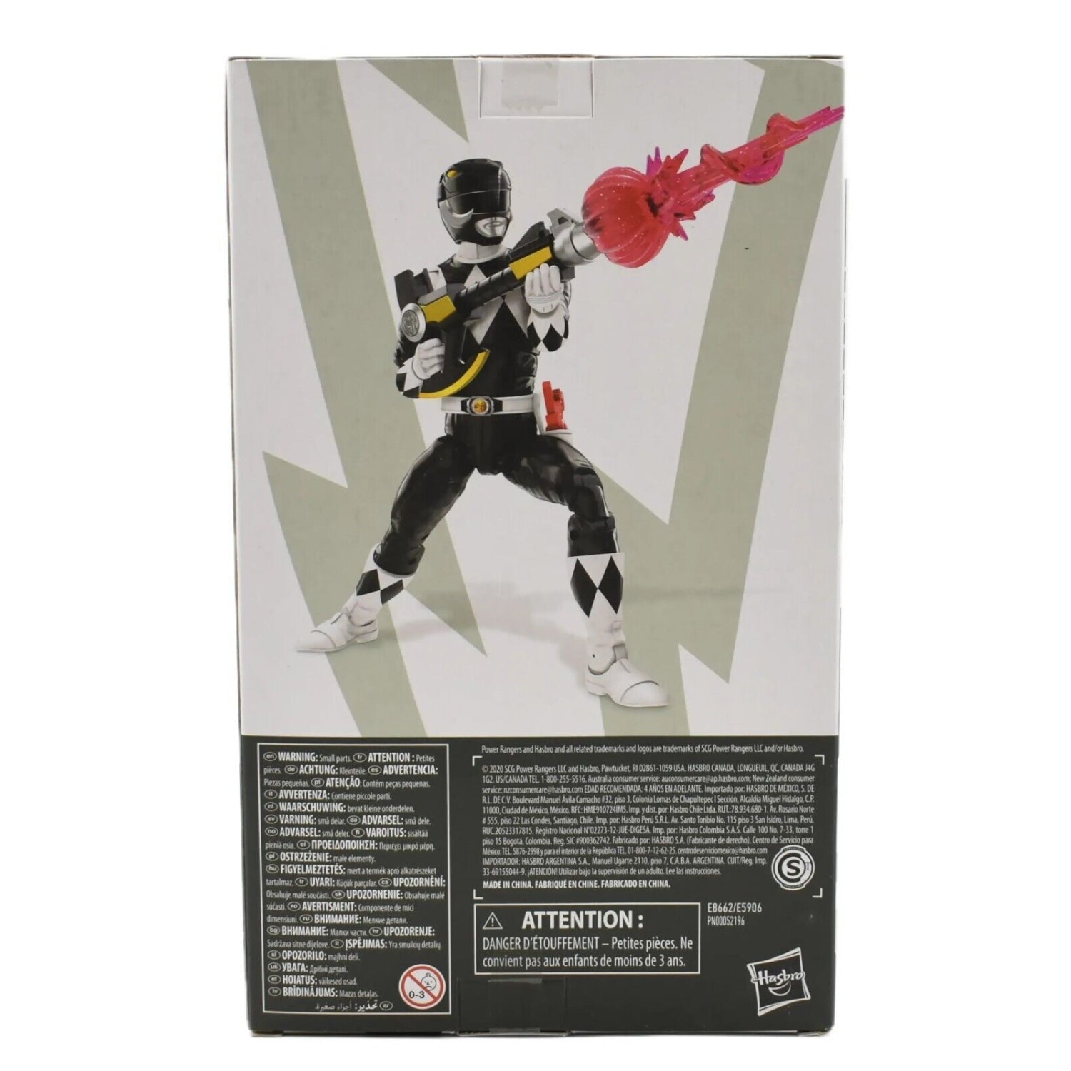 Power Rangers Lightning Collection Mighty Morphin MM Black Ranger Action Figure - Toys & Games:Action Figures & Accessories:Action Figures