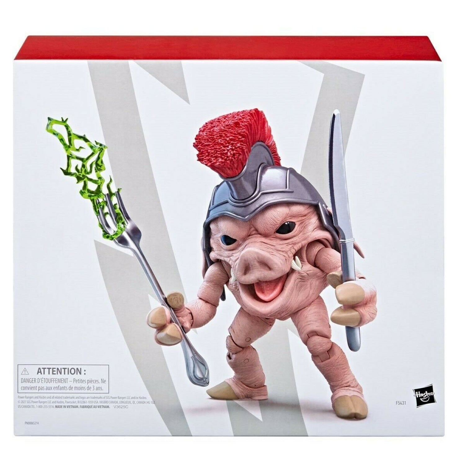 Power Rangers Lightning Collection - Mighty Morphin Pudgy Pig Action Figure - Toys & Games:Action Figures & Accessories:Action Figures