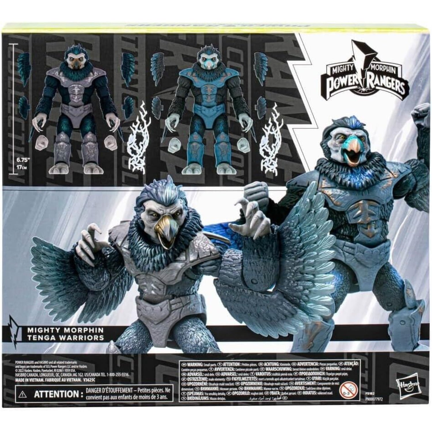 Power Rangers Lightning Collection - Mighty Morphin Tenga Warriors Figure 2 - Pack Toys & Games:Action Figures Accessories:Action