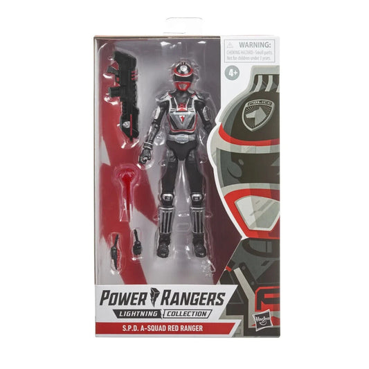 Power Rangers Lightning Collection - S.P.D. A-Squad Red Ranger 6 Action Figure - Toys & Games:Action Figures & Accessories:Action Figures