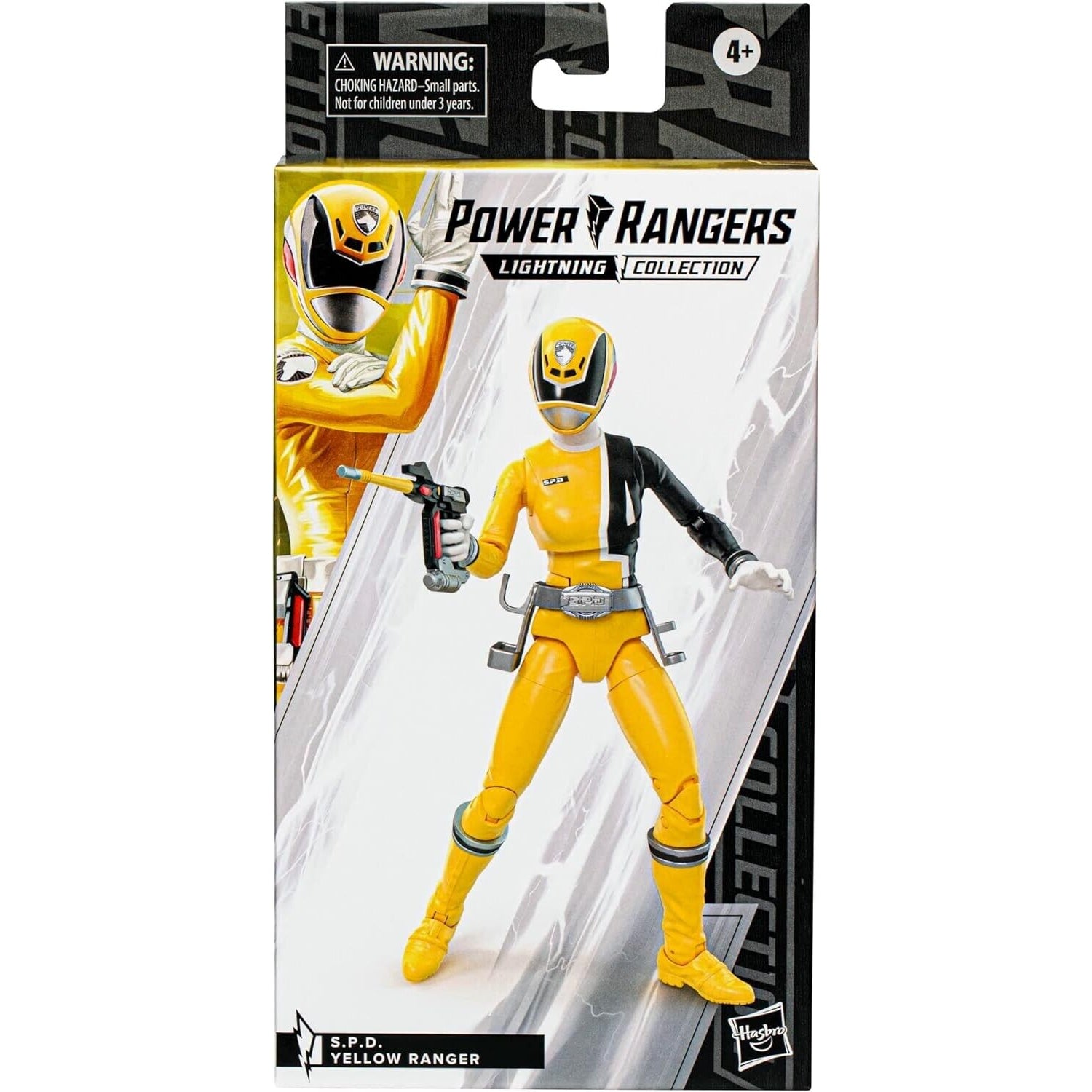 Power Rangers Lightning Collection - S.P.D. Yellow Ranger Action Figure - Toys & Games:Action Figures & Accessories:Action Figures