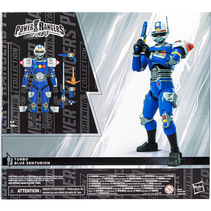 Power Rangers Lightning Collection - Turbo Blue Senturion Action Figure - Toys & Games:Action Figures & Accessories:Action Figures